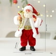 thumbnail image 2 of BKRE Festive Santa Doll Perfect For Your Window & To Spark Holiday Cheer!, 2 of 6