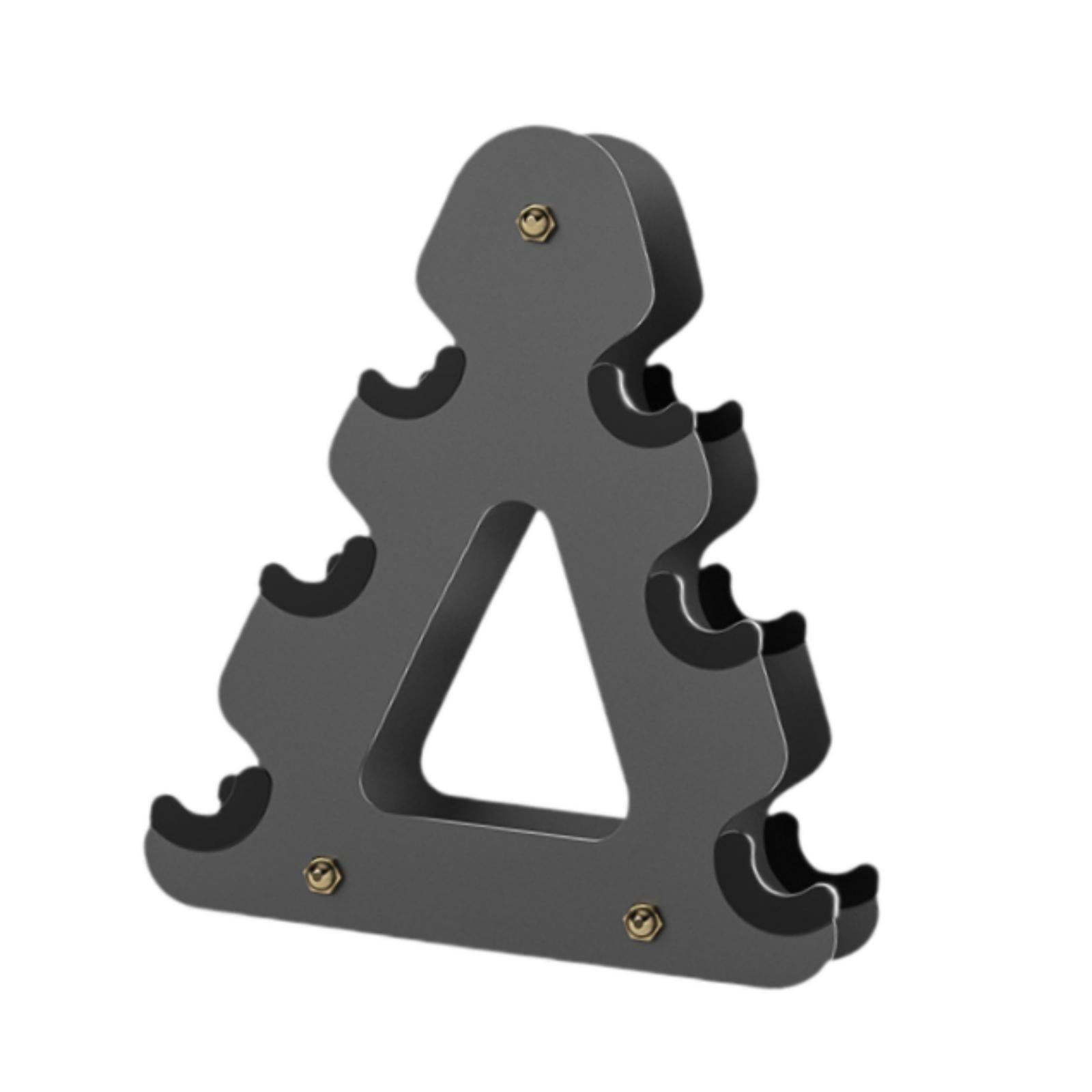 Baoblaze 3 Layer Dumbbells Rack Weight Stand AntiSlip Equipment Dumbbell Storage Shelf Weight Holder for Exercise Home Gym Men Workout