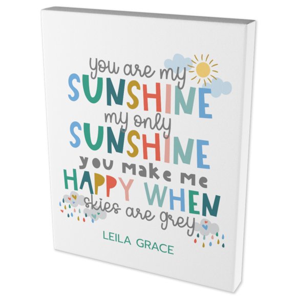 11x14 Gallery Wrapped Photo Canvas