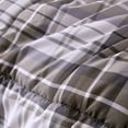 thumbnail image 5 of Full/Queen 3M Scotchgard Down Alternative Comforter Set, All Season Microfiber Bedding Set with 2 Shams, Multicolor Plaid, 5 of 11
