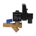 thumbnail image 2 of Electronic Drain Valve DN15 G1/2 16 Bar Brass Automatic Drain Valve Auto Drainager Replacement For Air Compressor, 2 of 8