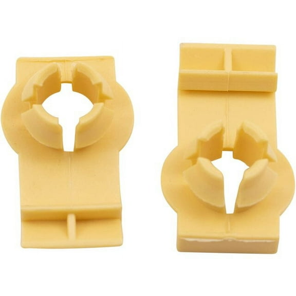Front Window Regulator Guide Clip Set - Compatible with 2000 - 2006 BMW X5 2001 2002 2003 2004 2005