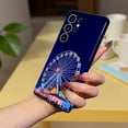 thumbnail image 3 of SKLYDDI Multicolor Lively Amusement Park for Galaxy A02 Case - Impressionistic Ferris Wheel & Booths Design, TPU Flexible Cover, Aesthetic Cute, 3 of 7