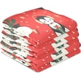 thumbnail image 4 of SKYSONIC Christmas Penguins Kitchen Dish Towel Set,Drying Kitchen Towels Tea Towels 1Pcs, 4 of 7