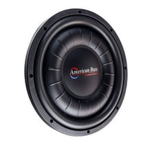 American Bass Hawk Slim 10” Car Subwoofer – 1500W Max Power, Dual 2 Ohm