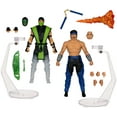 thumbnail image 2 of Mortal Kombat Klassic 7 Inch Action Figure 2-Pack - Liu Kang vs Reptile, 2 of 2