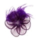 thumbnail image 2 of Pluma pinza de pelo,fascinador de plumas,Headwear nupcial,flor Celada, 2 of 5