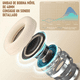 thumbnail image 4 of Audífonos de música Inalámbricos Gamer BLOOSOM Bluetooth 5.0 Beige, 4 of 7