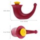 thumbnail image 3 of Lavado nasal con Neti Pot para yoga, irrigación nasal, limpiador de cuerno rojo, 3 of 7