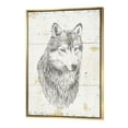 thumbnail image 1 of Wolf Wild and Beautiful III - Wildlife Animal Framed Canvas, 1 of 3