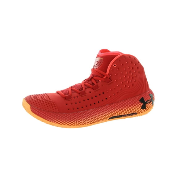Under Armour Mens HOVR Havoc 2 Gym Sport Basketball Shoes Red 8 Medium (D)