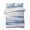 Gray Blue, variant on Quilts Twin XL Size, Brown Grey Ombre Soft Comforter Bedding Set for Bed, Abstract Art Oil Painting Modern Lightweight Quilted Bedspread with Pillow Cover(2 Pieces) for All Season, 68x98 Inch