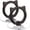 2 Black Cat, variant on Cat Phone Ring Holder - EI Sonador Clear Cell Phone Ring Holder Transparent Stand Finger Grip