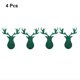 thumbnail image 5 of Toystoory 4 piezas soporte de vajilla de Navidad decoración de de comedor fiesta de Año Nuevo Hotel café cubiertos regalos bolsa bolsa Kits de decoración para fiestas, 5 of 6