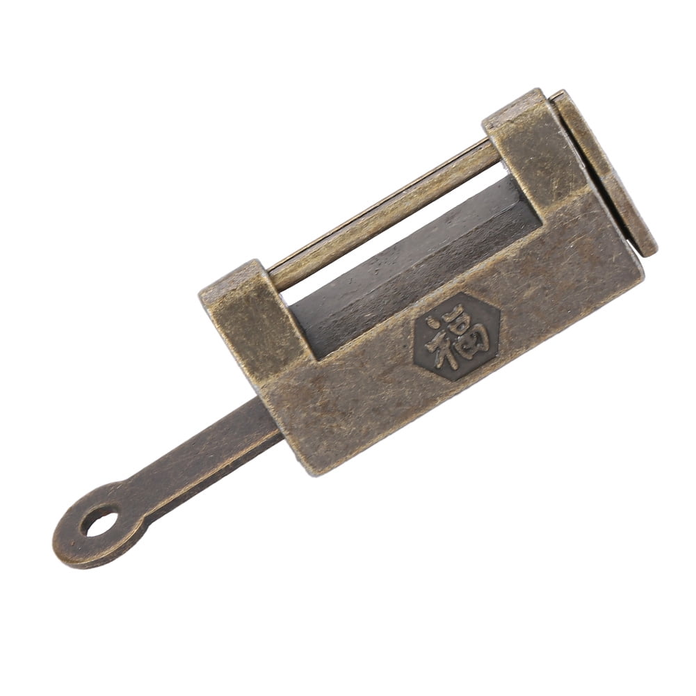 Home Drawer Antique Jewelry Box Metal Lock Padlock Rabbit Design Lock