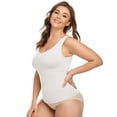 thumbnail image 3 of QRIC 2-Pack Women Cami Shapewear with Built in Bra Tummy Control Tank Top Undershirts Body Shaper, 3 of 6