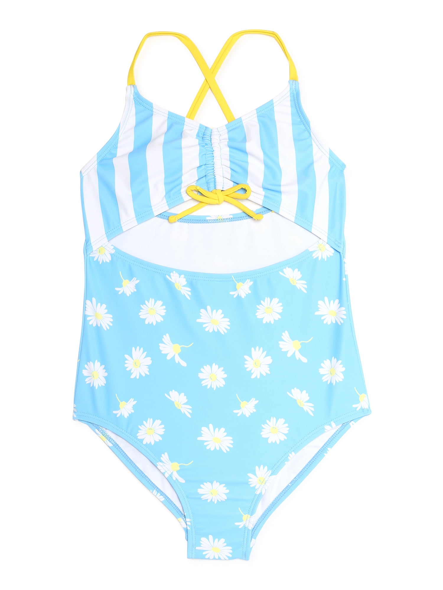 Wallflower Girls’ Cutout One Piece Swimsuit, Sizes 416