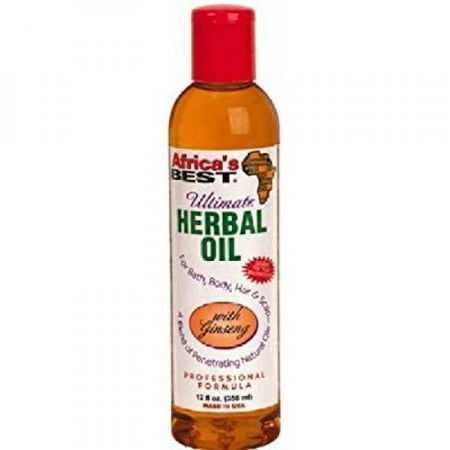 Africa's Best Herbal Oil 12 Oz. (Africa's Best Herbal Oil)