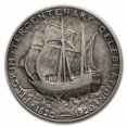 thumbnail image 2 of 1920 Pilgrim Tercentenary Half VF, 2 of 2