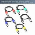 thumbnail image 5 of Professional Grade 3Pin Female to Female Mic Cable Cord Microphones Balanced Line 5 Color and 9 Length to Choose, 5 of 9