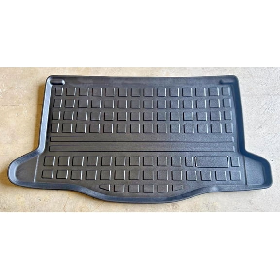 EACCESSORIES EA Cargo Liner – Trunk Mat for Honda Fit 2014-2020 – Weather-Resistant Trunk Mats for Cars with Raised Lip – Non-Slip Car Trunk Mat Tray Pad Boot – Laser Pre-Cut Design