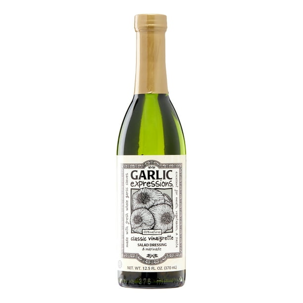 Garlic Expressions Classic Vinaigrette Salad Dressing & Marinade, 12.5