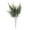 #-【1x Artificial Flower】, variant on Artificial Spring Green Leaves Hand Bouquet - Wedding Decoration Flowers Plastic Bouquet Home Table Decor Faux Greenery Stem, JKODE