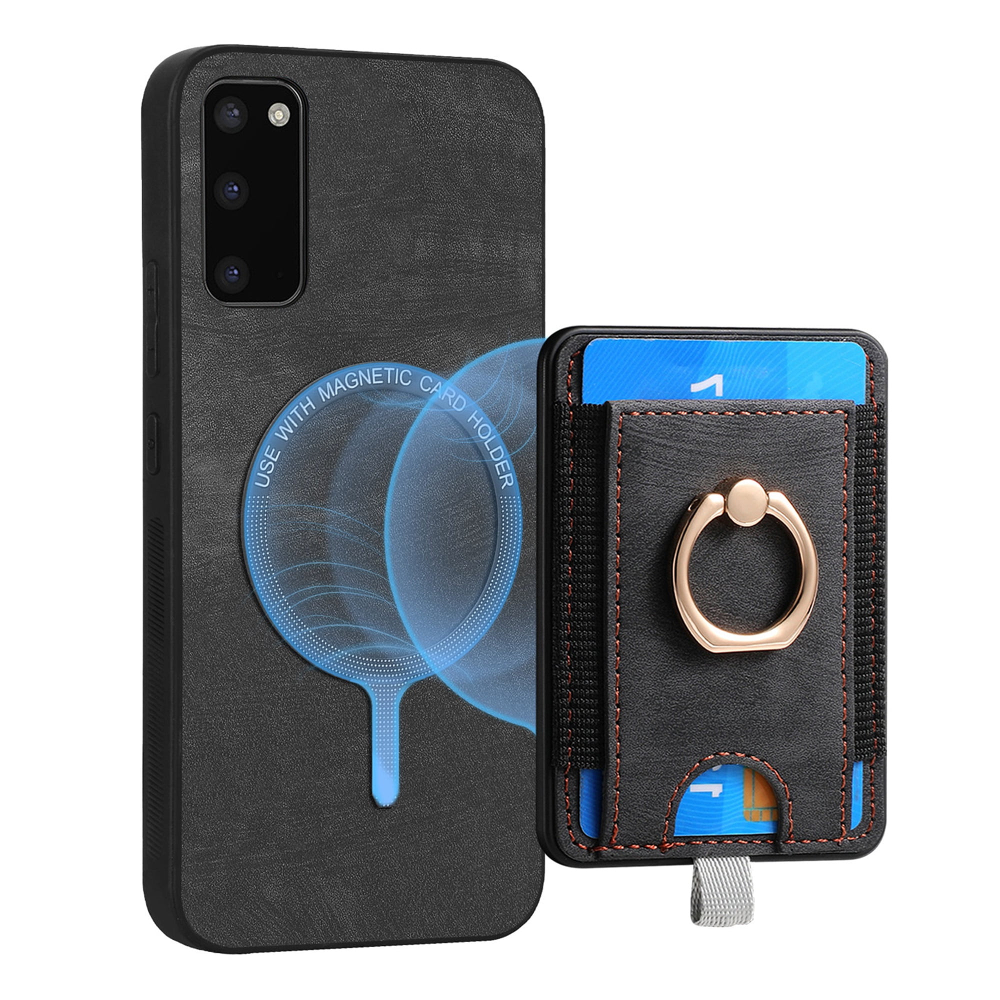PopSockets Phone Wallet With Expanding Grip, Phone Card