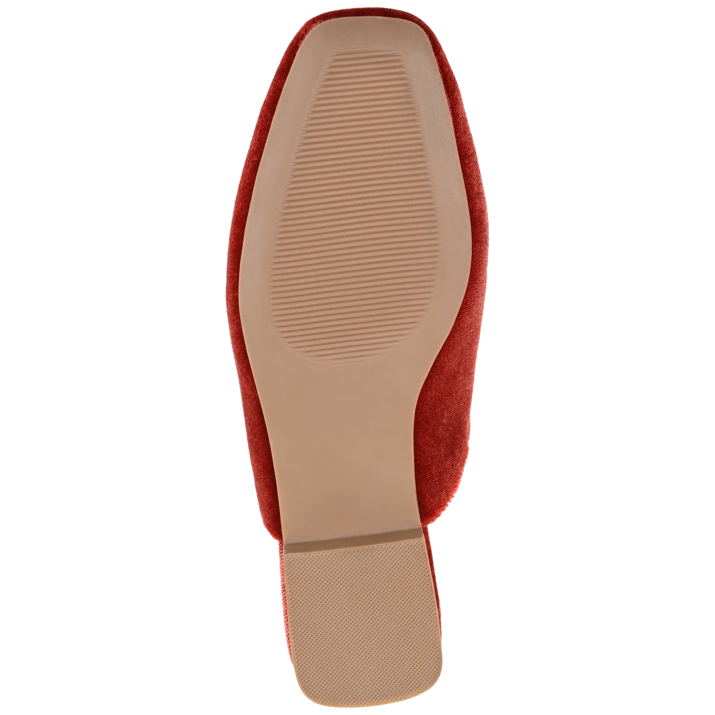 Journee Womens Sonnia Mules Square Toe Slip On Evening Dress Flats