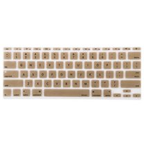 Mosiso Protective Keyboard Cover Skin for MacBook Air 11 Inch (Models: A1370 & A1465), Gold