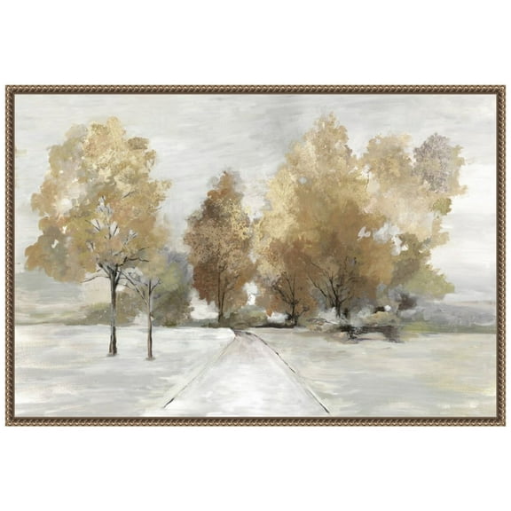 Amanti Art Trail Under the Trees Framed Canvas Wall Art Print