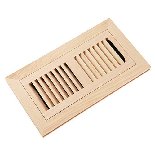 Homewell Hickory Wood Floor Register, Flush Mount Floor ...