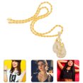 thumbnail image 3 of 1pc Hip Hop Gants de Boxe Pendentif Collier Bijoux Décoratifs Collier, 3 of 8