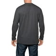 thumbnail image 2 of Insect Shield Men's UPF Dri-Balance Long Sleeve Pocket T-Shirt, Charcoal Heather, Medium, 2 of 3