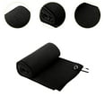 thumbnail image 6 of Vsenkes Golf Towel Golf Accessory Small Soft Good Absorbent Golf Ball Cleaning Towel Black, 6 of 9