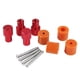 thumbnail image 2 of Piezas de niveción de impresora Juego de s de niveción de silicona con cama para Anet A8 A6 Ender-3 ender Reemp Soledad Impresoras 3d tuerca niveladora giratoria, 2 of 7
