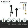 thumbnail image 4 of Kingston Brass KX1071SE Vintage Hand Shower Kit, Polished Chrome, 4 of 5