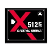 X Digital Media PROformance - Flash memory card - 512 MB - 70x - CompactFlash