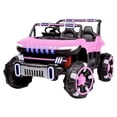thumbnail image 1 of Carro Eléctrico Montable Para Niños Aeiou Sport Bm8688 Rosa, 1 of 2