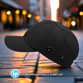thumbnail image 2 of Lucent Path Black Baseball Bump Caps - Lightweight Safety Hard Hat Head Protection Cap For Men and Women, 2 of 9