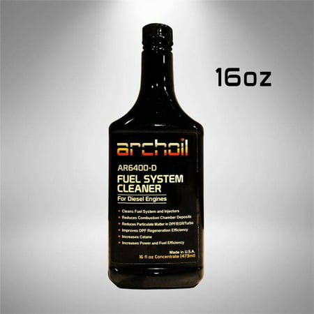Archoil GJBSAR6400-D-16 Archoil AR6400-D,  Professional Diesel Fuel System and Engine Cleaner 16oz (Treats 25