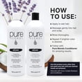 thumbnail image 2 of Pure Blends Orchid Hydrating Color Depositing Shampoo Brighten & Tone Color Faded Hair Semi Permanent Hair Dye Prevents Color Fade Extend Color Service on Color Treated Hair 33.8 Oz., 2 of 7