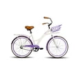 thumbnail image 1 of Bicicleta Black Panther Aruba R24 D C/Parr Y Cta Blanco/Morado, 1 of 3