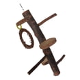 thumbnail image 4 of Shisuyan Durable Brown Parrot Standing Rack Toy for Birds Play and Relaxation Synthetic Material, 4 of 8