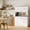 White, variant on 71" Kitchen Pantry Cabinet with Charging Station, 47" Wide Hutch with Microwave Stand & Countertop, Tall Storage Cabinet with 8 Doors and 2 Drawers