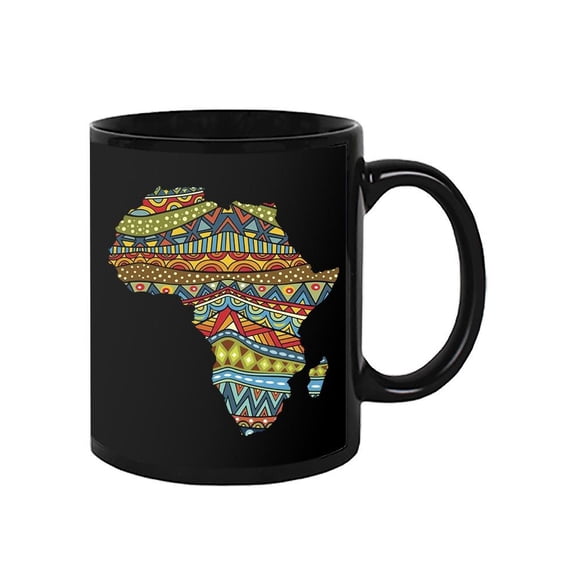 Africa Country Map Mug - SPIdeals Designs,