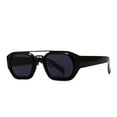 thumbnail image 3 of Square Sunglasses Retro Narrow Frame Fashion Personality Sunglasses with UV400 Protection High Strength Resin Lens and, 3 of 3