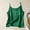 Green, variant on Black Camisole Women Camisoles for Women for Under Clothes Silk Satin Tank Top Cami Spaghetti Strap Top Loose Sleeveless Blouses
