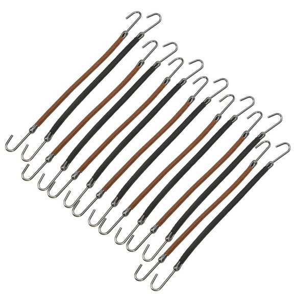 LULULION girls hair ties Ponytail Hooks Assorted Color 20Pack