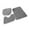 Light Grey, variant on Fiocias 3Pcs Bath Rugs Set Toilet Lid Cover U Shape Rug Bath Mat Soft Floor Mat Washable Light Grey